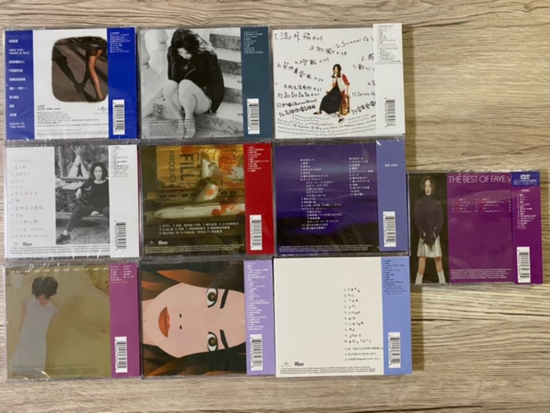 新品未開封　CD+DVD 10枚セット　800枚生産限定盤　フェイ・ウォン 王菲
