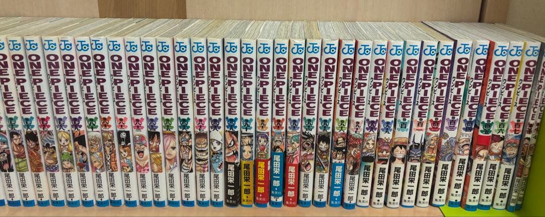 ONE PIECE 全巻セット 1-107巻、千巻、4/4巻 尾田栄一郎