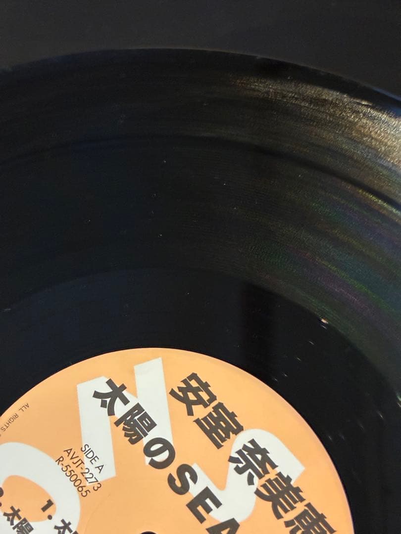 安室奈美恵 太陽のSEASON レコード➕データ