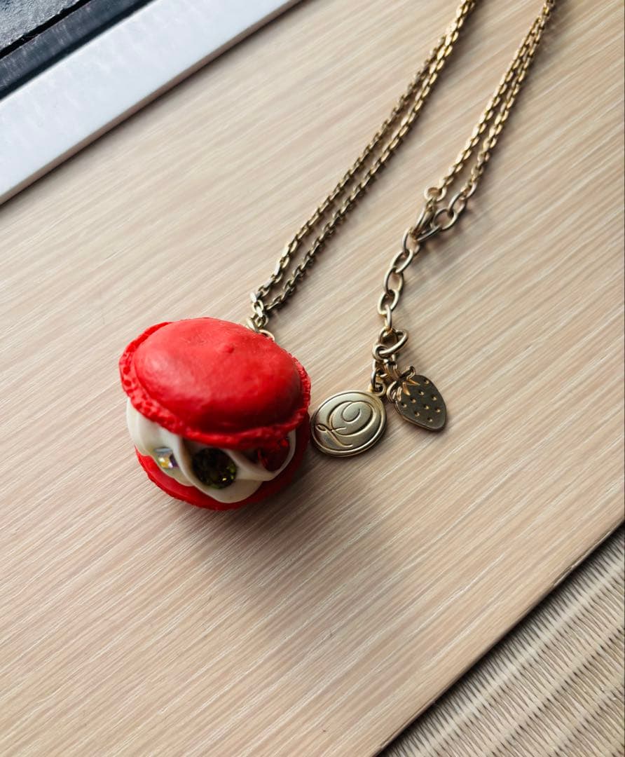 Q-pot.ネックレス6つ➕おまけマカロン２つ