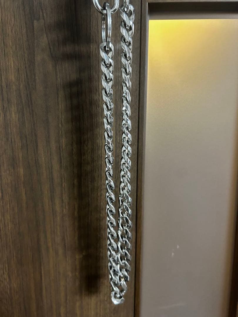 filthシルバー ウォレットチェーン NUBIAN