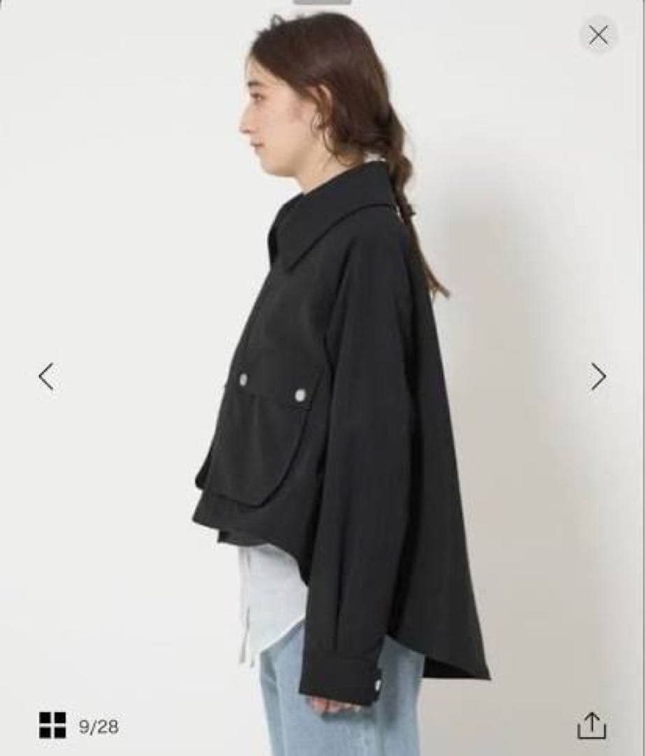 THE RERACS （ザ リラクス）ポンチョブルゾン