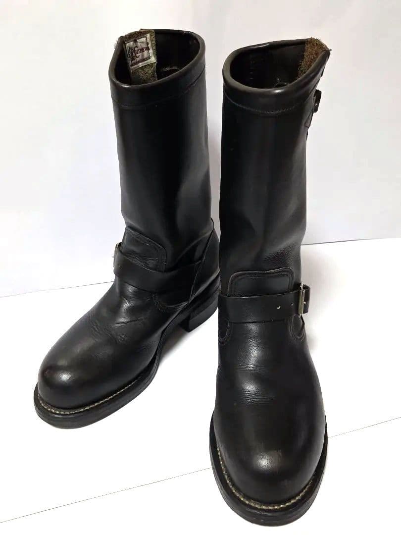CHIPPEWA　チペワ　エンジニアブーツ　ブラック27863　USサイズ 5E