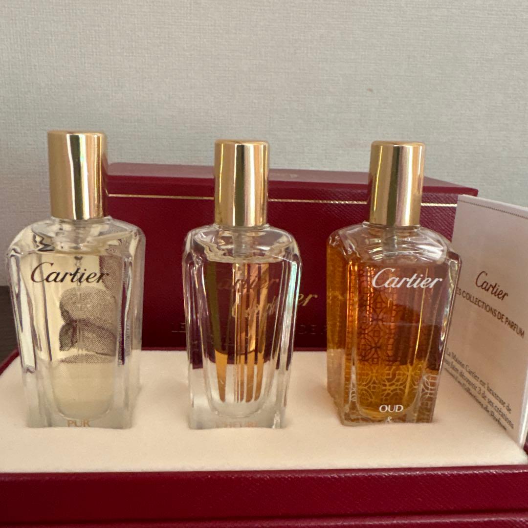 Cartier LES COLLECTIONS DE PARFUM 15㎖×3