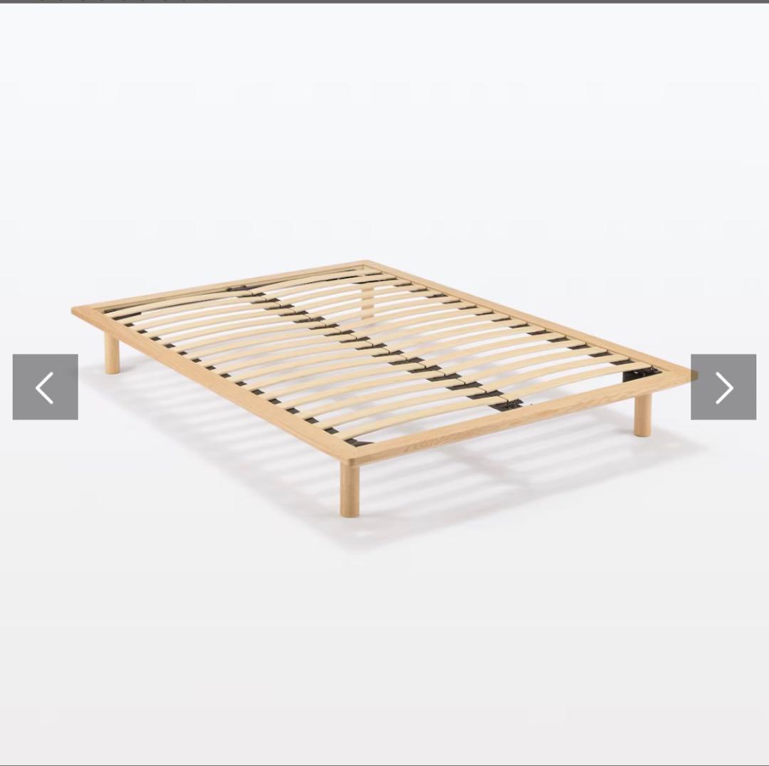 無印良品　木製ベッドフレーム(ダブル)