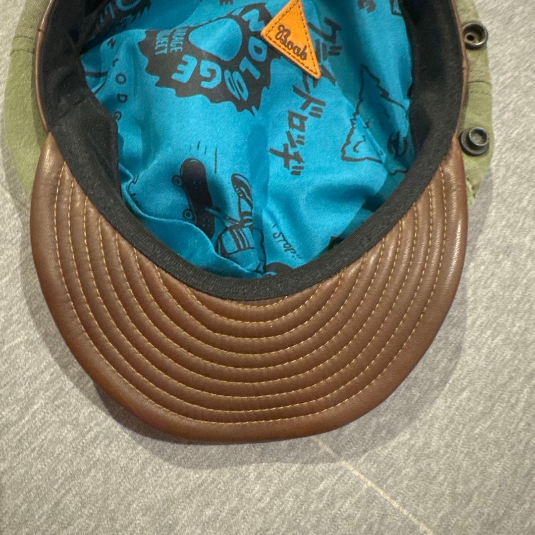 GRINDLODGE / Boab leather works キャップ