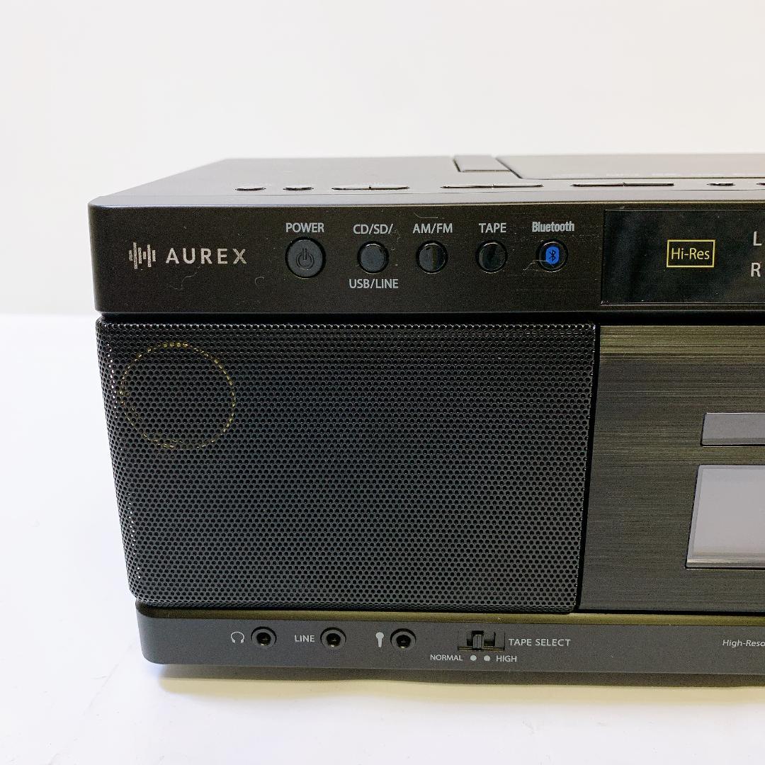 東芝 TY-AK21 ハイレゾ対応CDラジカセ オーレックス ブラック