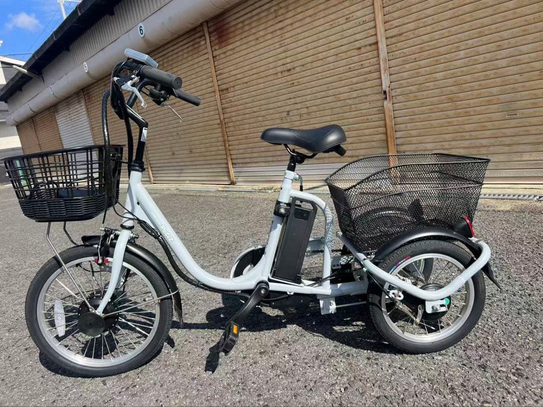 453 カイホウジャパン Petit 18インチ 電動アシスト三輪自転車