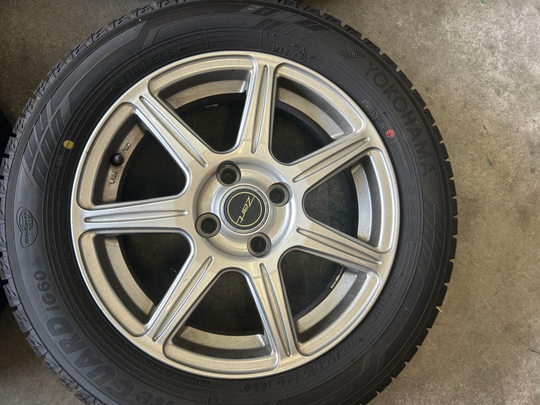 Yokohama アイスガード　ig60 175/65R15 ホイールセット