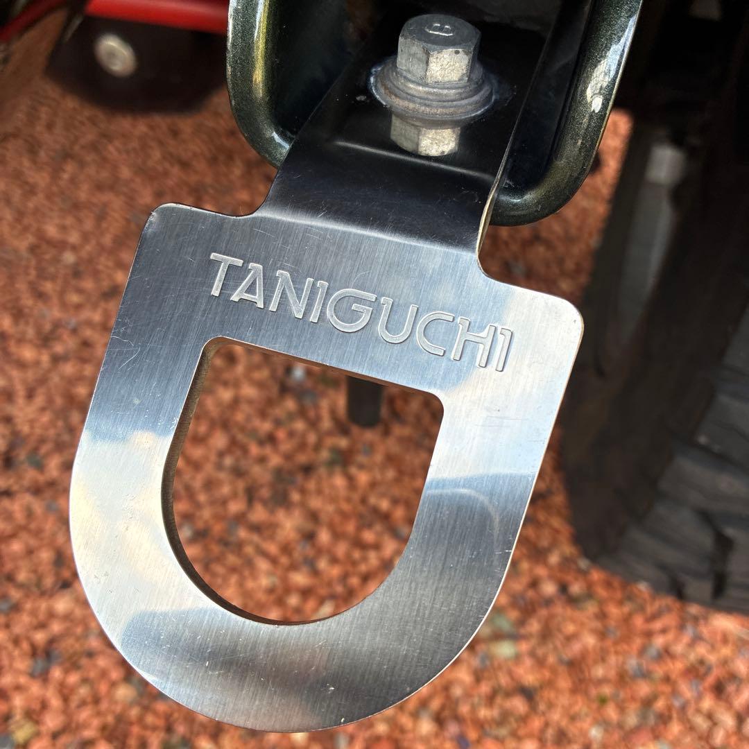 TANIGUCHI製 ジムニーJB23用 リア牽引フック ステンレス製2個セット