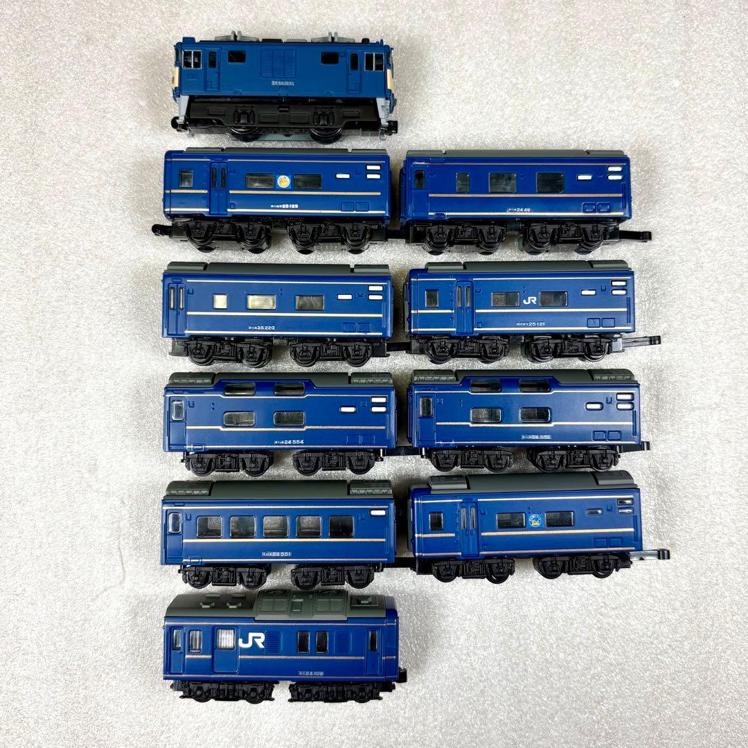 Bトレイン Bトレ EF64-1000 寝台特急あけぼの 全車金帯フル編成