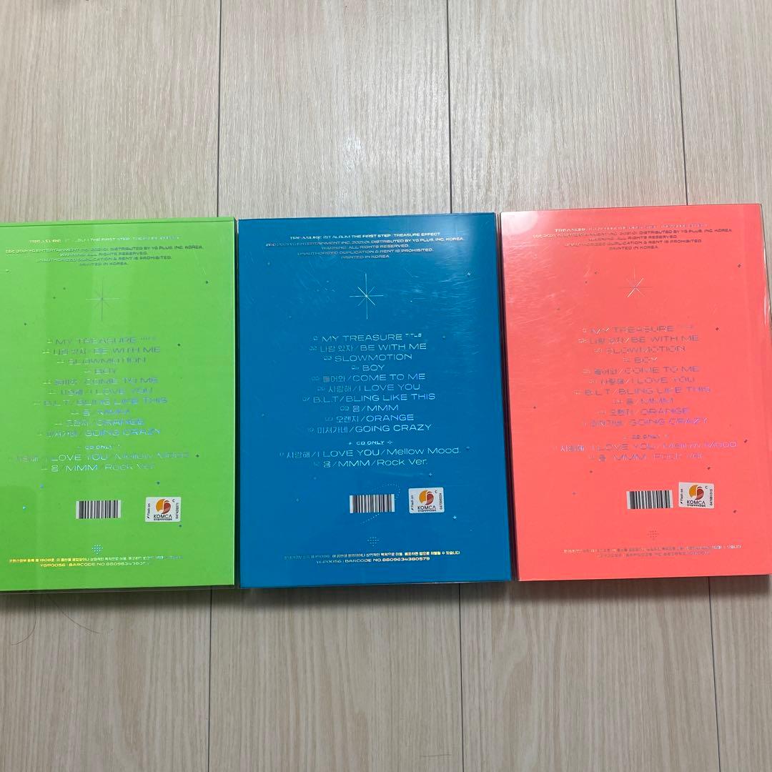 K-POP・アジア TREASURE  THE FIRST STEP