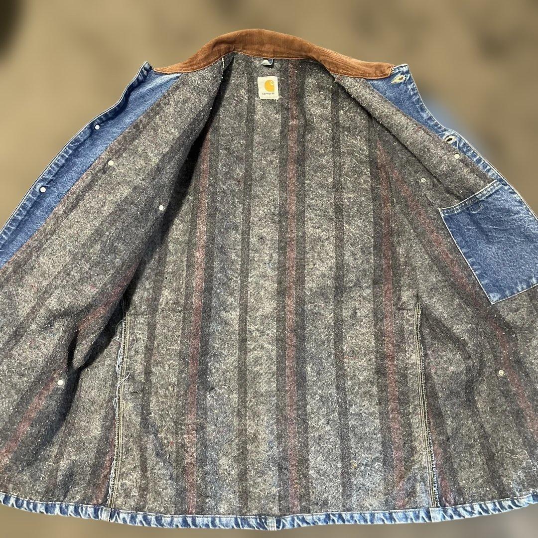 Carhartt デニム カバーオール　チョアコート