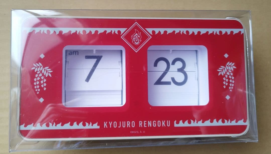 【破格提供】★希少品★【メルカリ初】入手不可★鬼滅の刃パタパタクロック煉獄杏寿郎