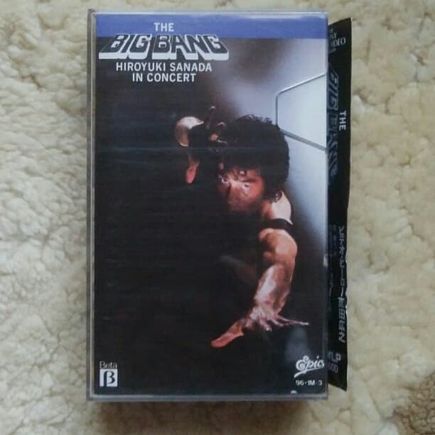 真田広之コンサートビデオテープ　BIGBANG ジャパンアクションクラブ