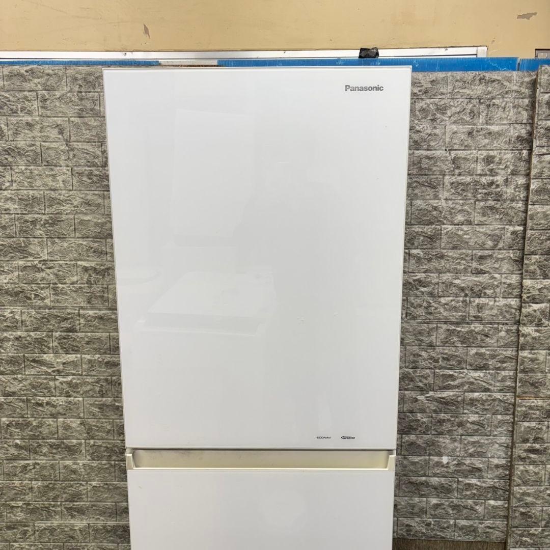 441 冷蔵庫　大型　300L～400L　ガラストップ　自動製氷機　美品　右開き