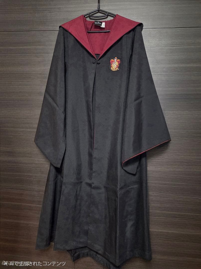 新品、未使用品　ハリー・ポッター　グリフィンドール　ローブ　XS