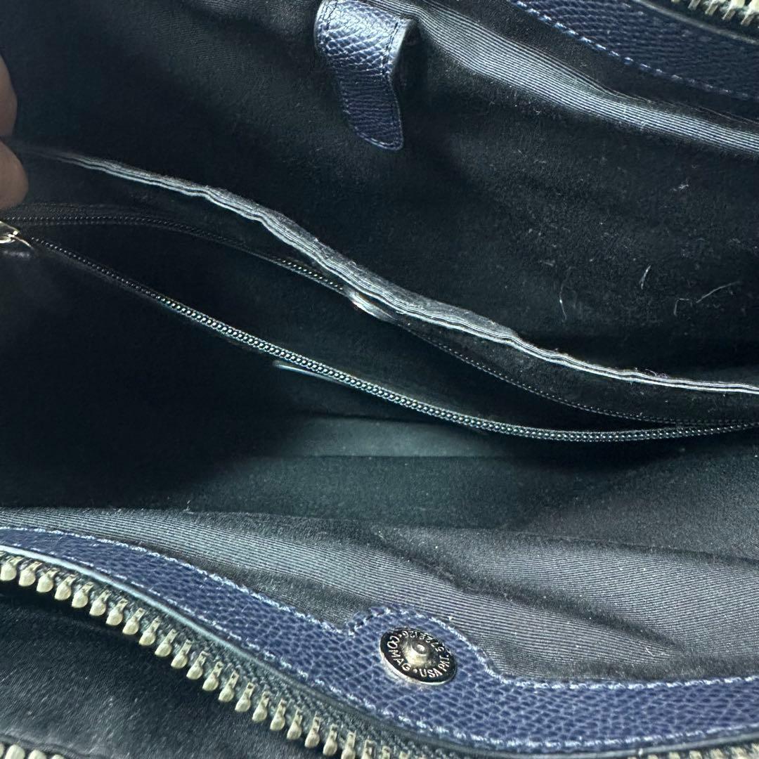 極美品 コーチ ビジネスバッグ メトロポリタン 2way A4PC PVCレザー