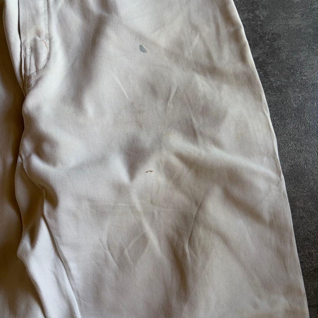 Dickies ペインターパンツ ホワイト W32 ワークパンツ ワイド 古着