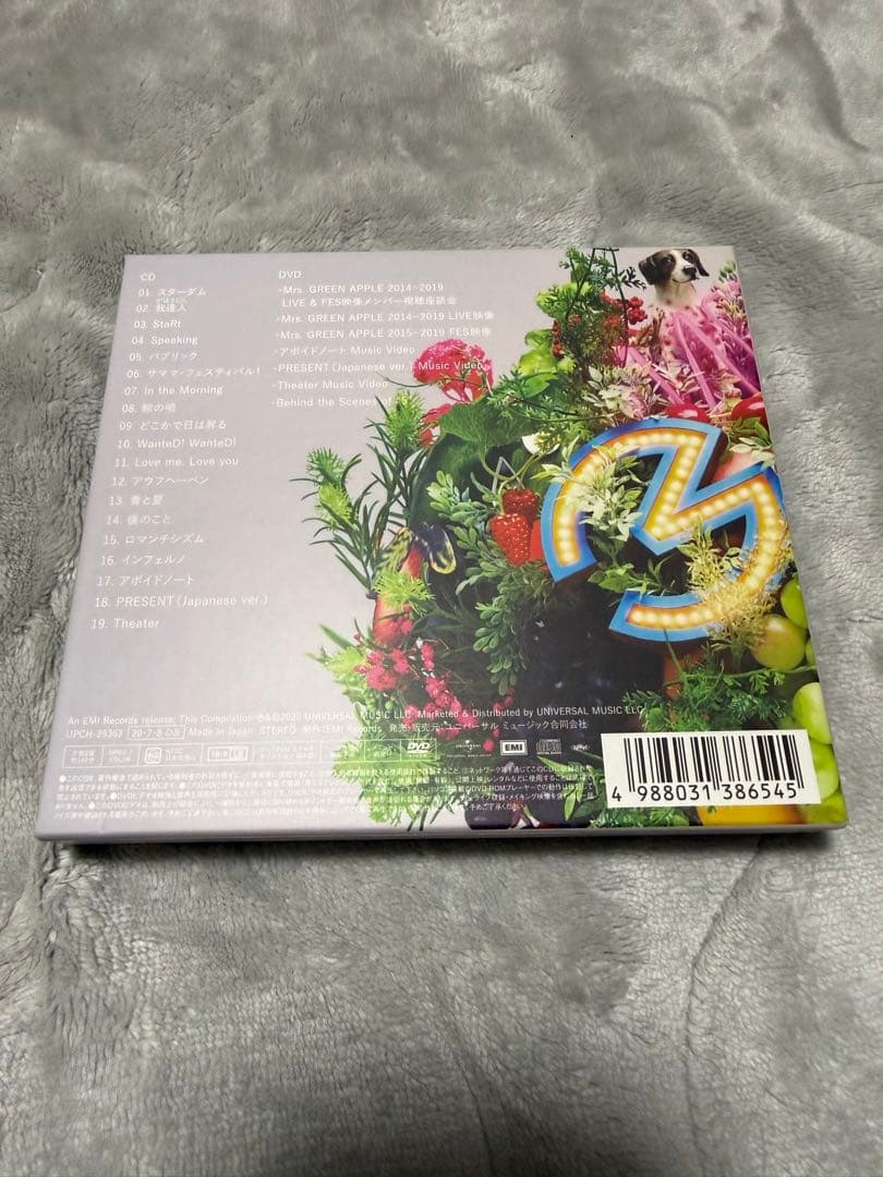 初回限定盤 Mrs.GREEN APPLE 「5」CD+DVD 2枚組