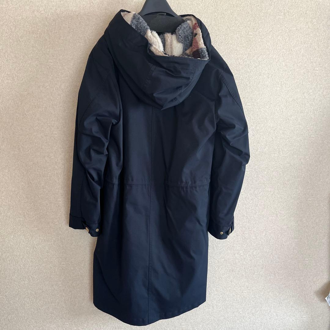 バーバリーブルーレーベル3wayコート新品タグ付き紺色
