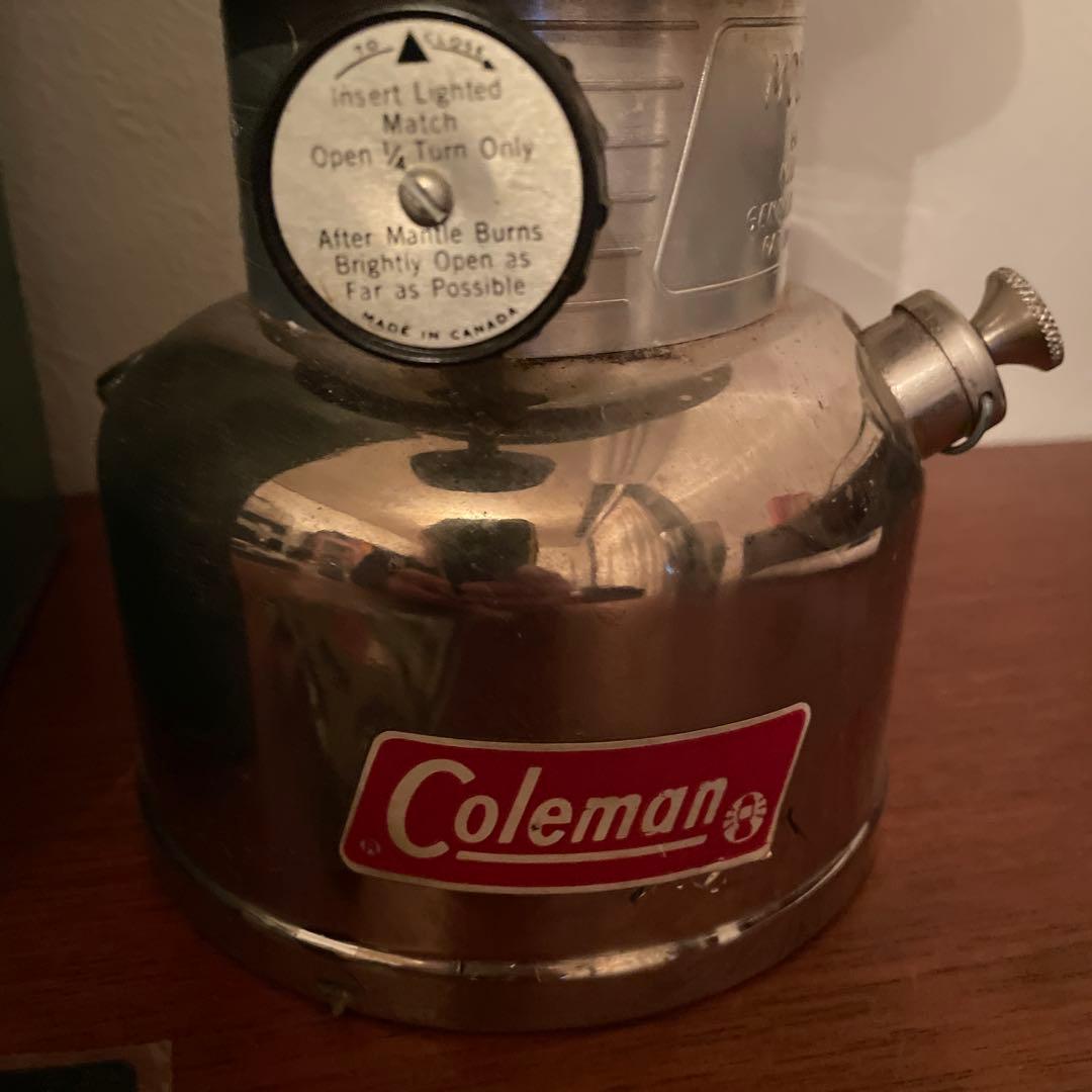 1976年1月製　希少　コールマン　メッキランタ　モデル335