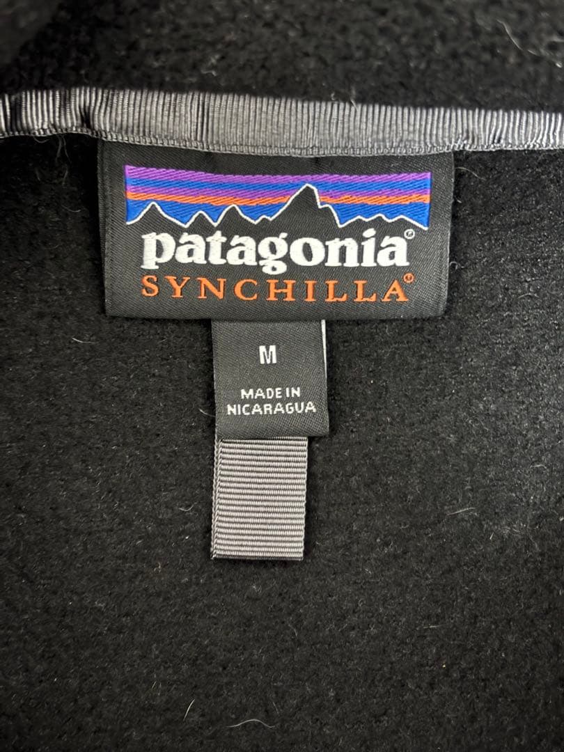[2020年製]パタゴニア シンチラ スナップt ブラック Mサイズ