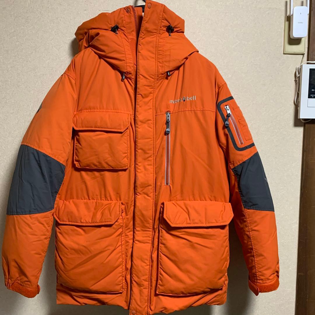 mont-bell オレンジ ダウンジャケット S