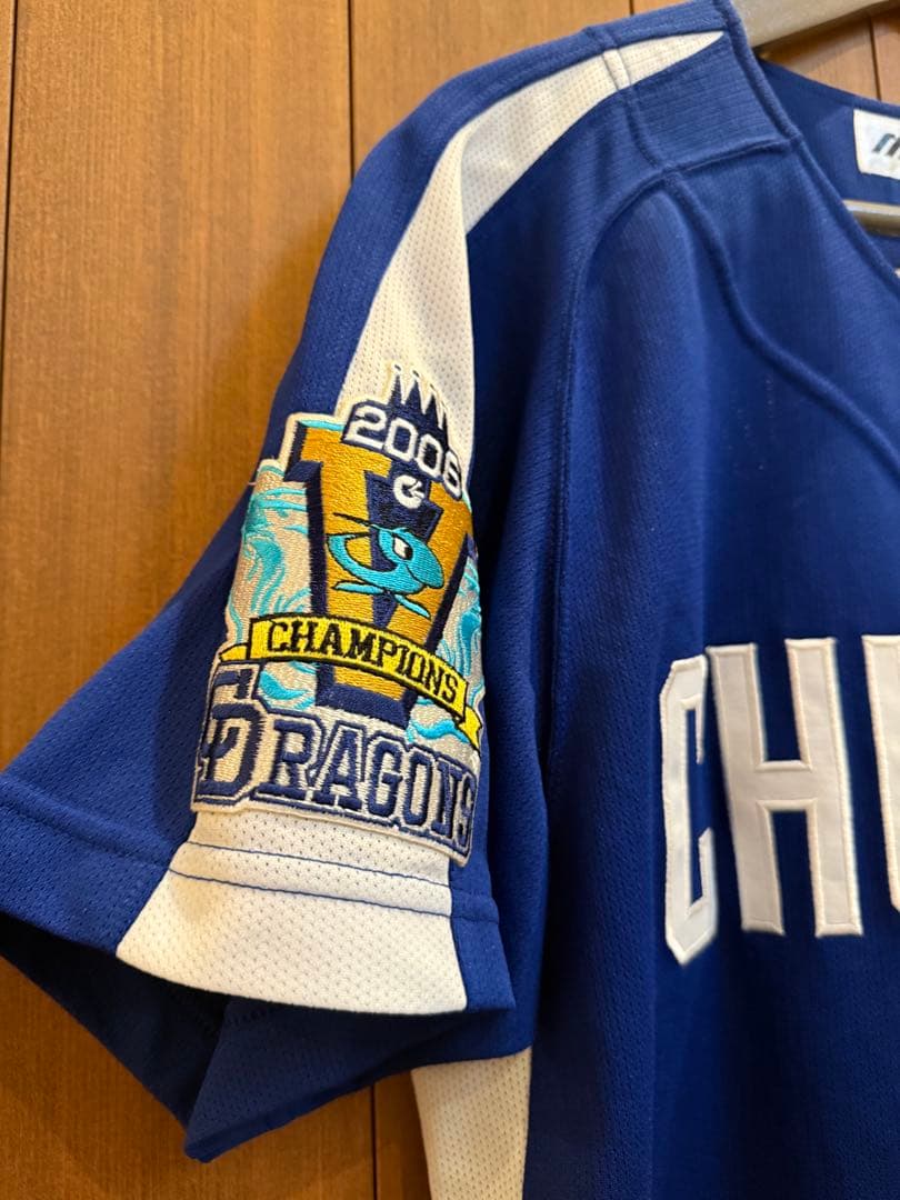 中日ドラゴンズ立浪和義ビジターレプリカユニフォーム2006年優勝M-L★落合福留