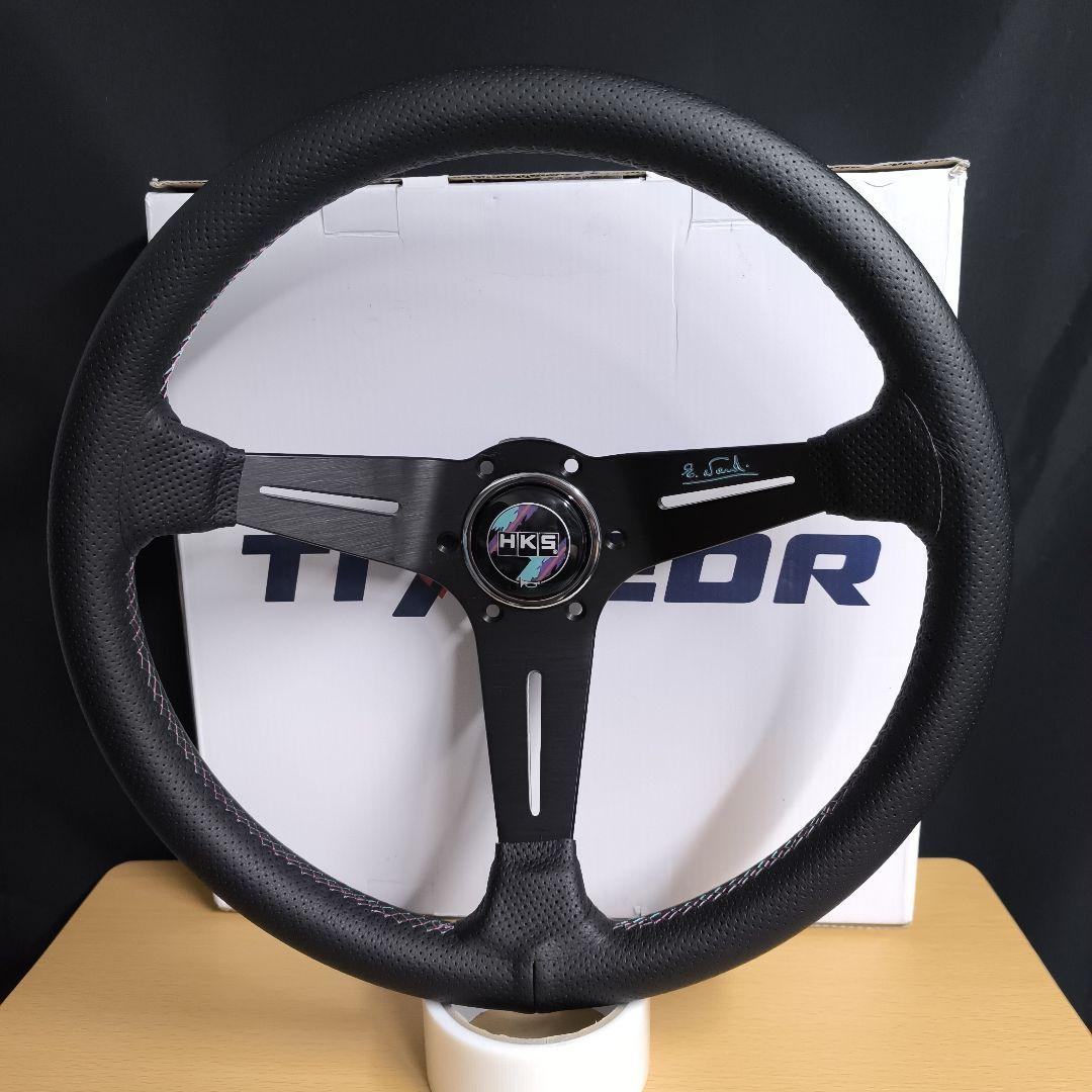 HKSタイプ　ステアリングホイール 350mmディープコーン