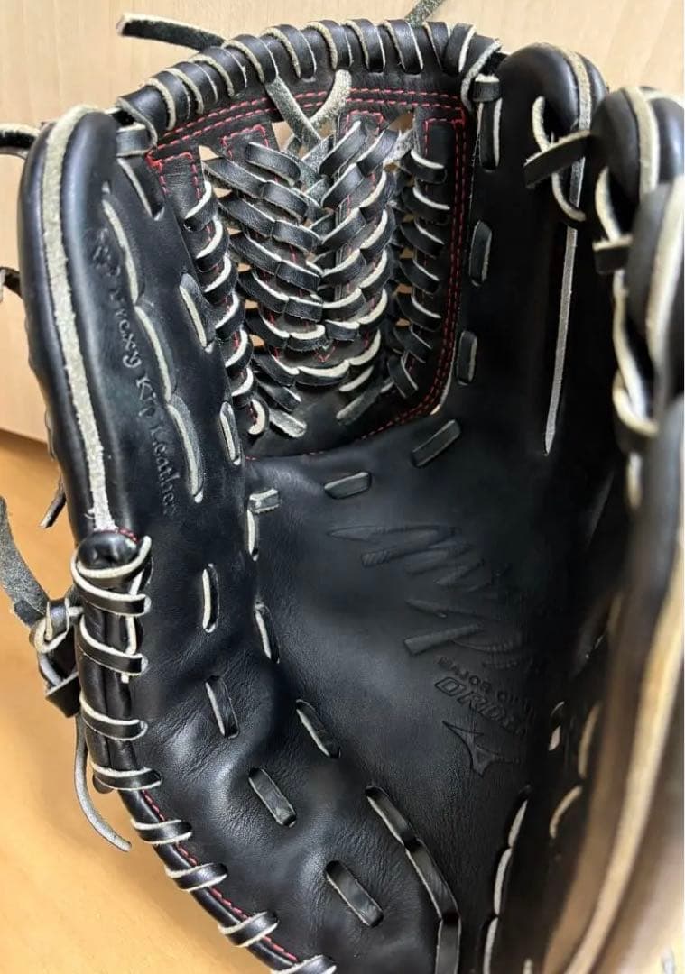 硬式野球　グローブ(ミズノプロ)とグローブケース