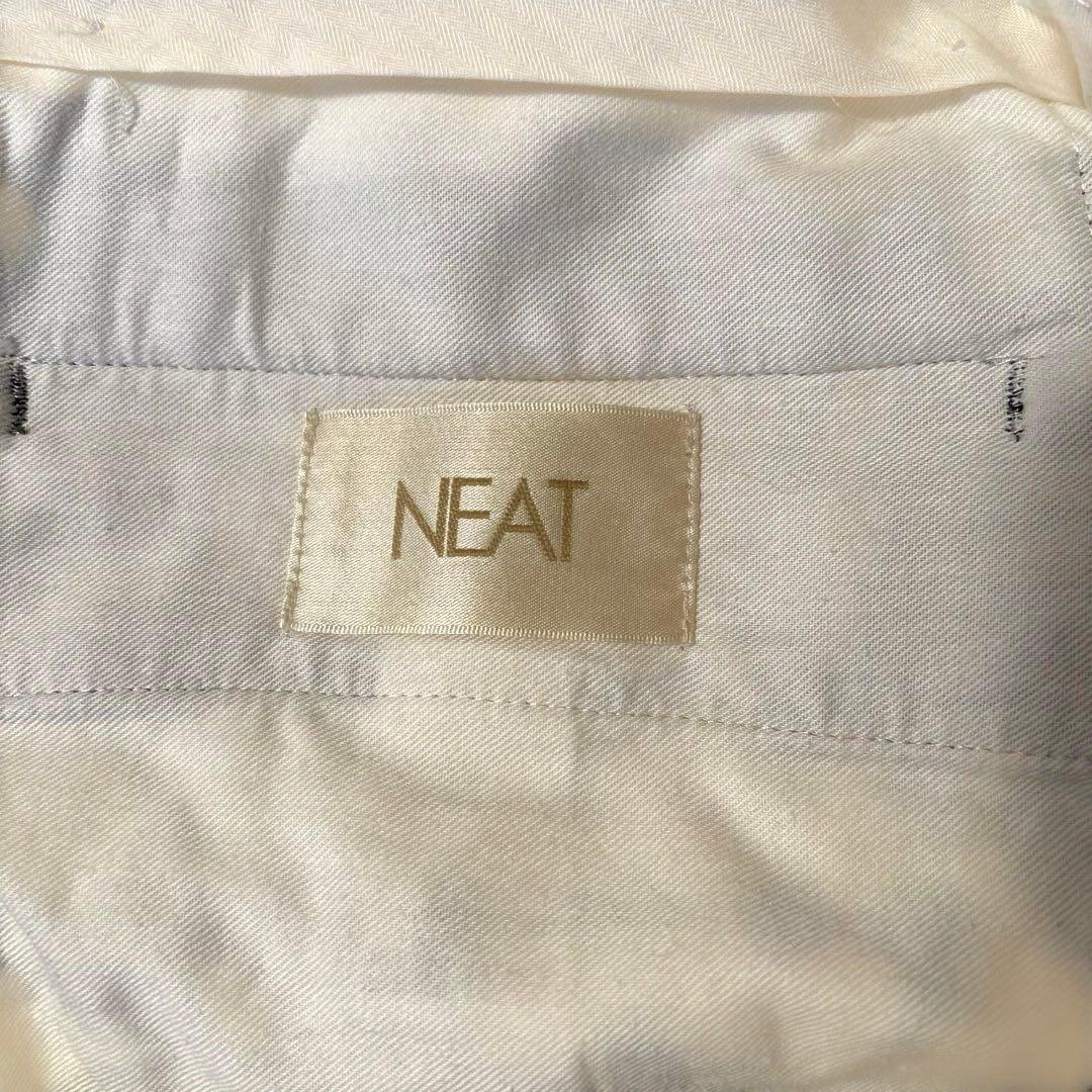 パンツ NEAT 22SS plastic denim wide 44