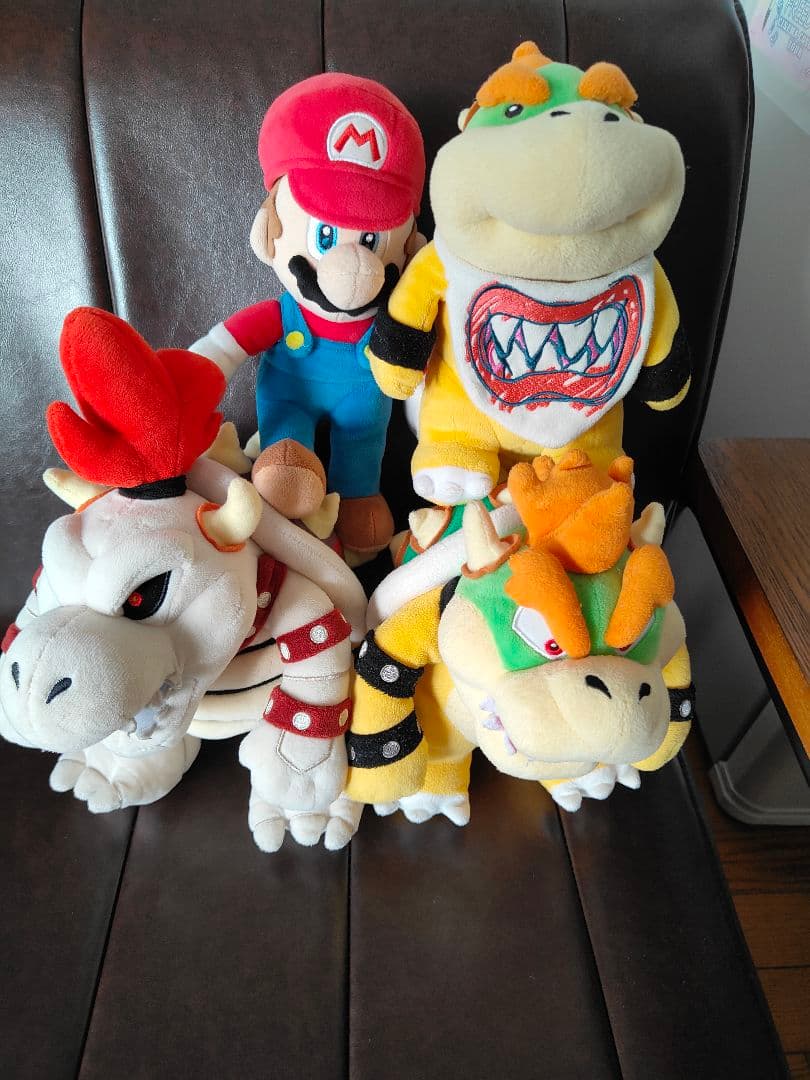 スーパーマリオ マリオ クッパ ほねクッパ クッパJr. ぬいぐるみ