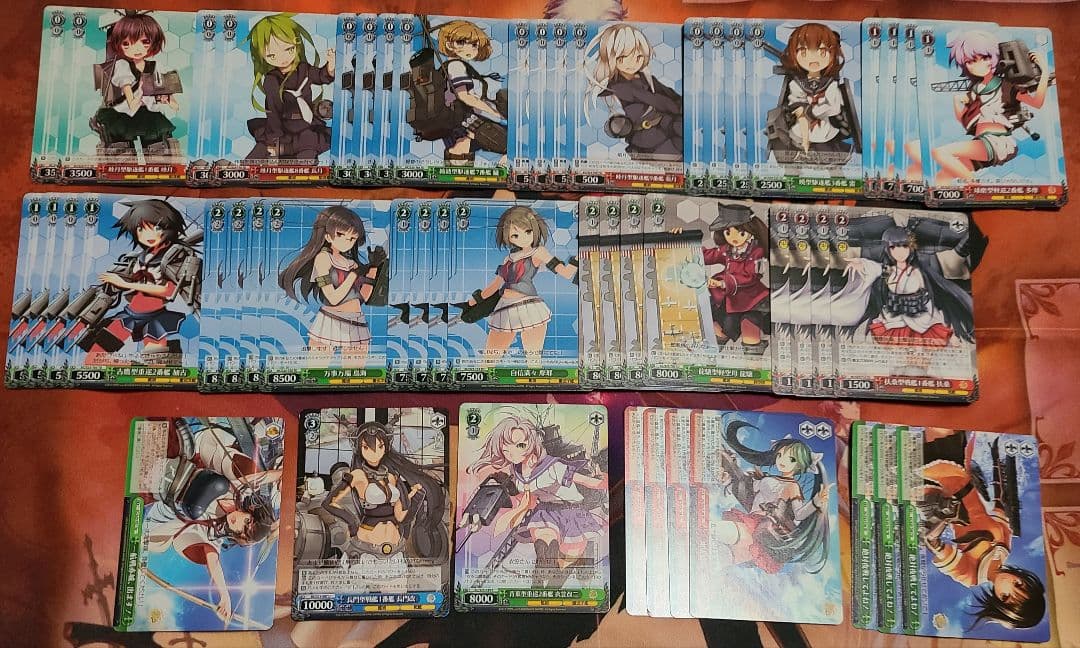 艦隊これくしょん　艦これ　デッキ　ヴァイスシュヴァルツ