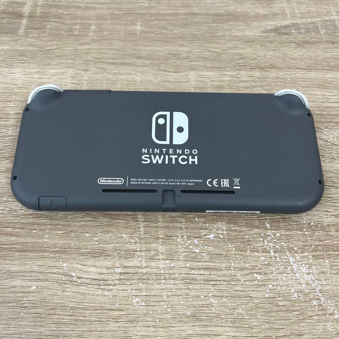 Nintendo Switch liteグレー本体(充電器付き)