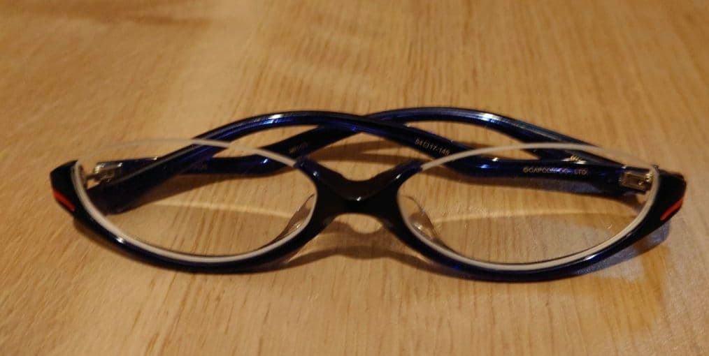 モンスターハンター10周年xALOOKコラボメガネ ナルガクルガモデル