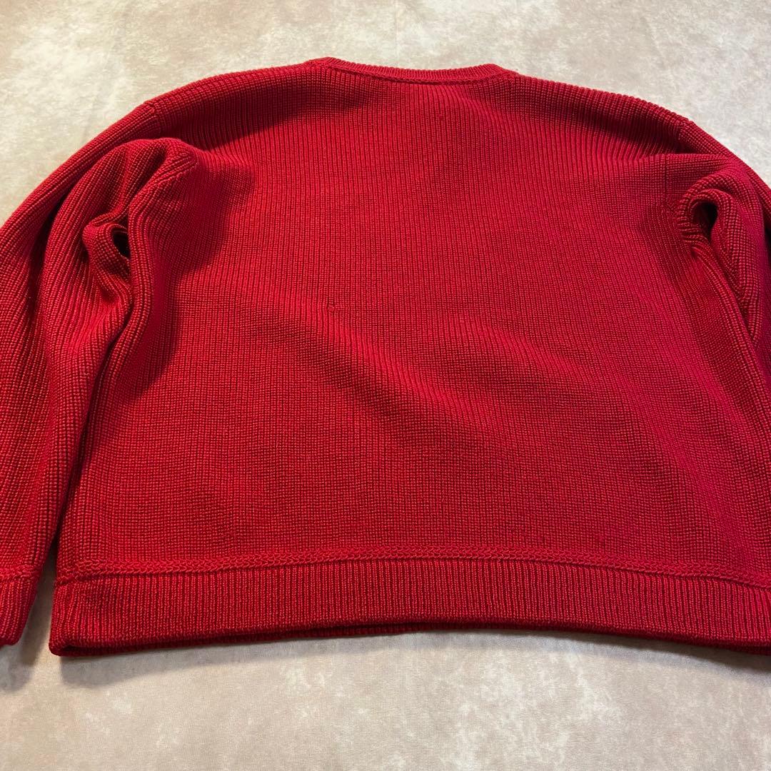 90s patagonia シャモニーガイドセーター レッド XL ウールニット