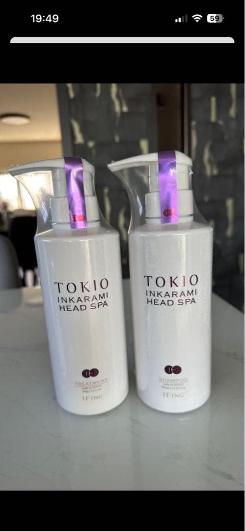 新品未使用♪TOKIOインカラミ ヘッドスパシャンプー&トリートメント