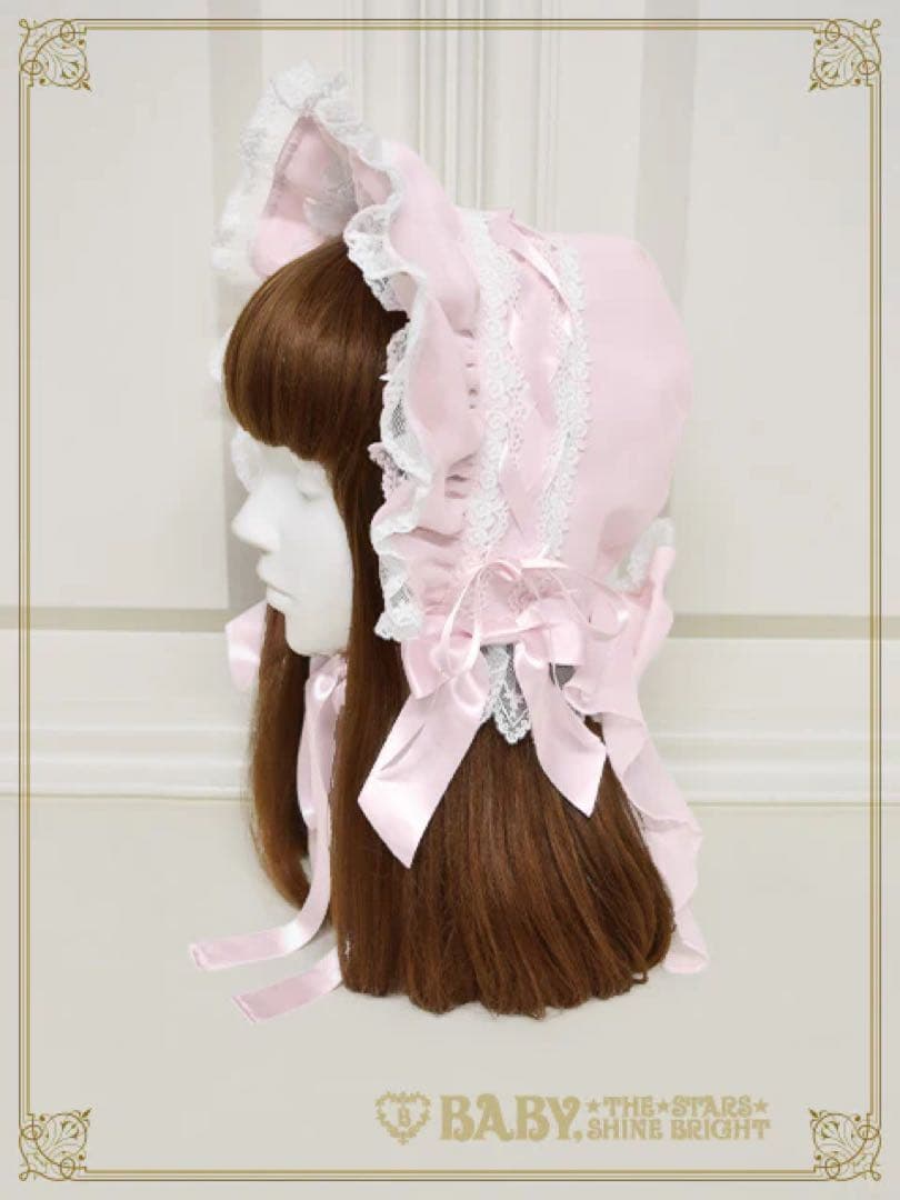 BABY Lesucrepetillantボンネット