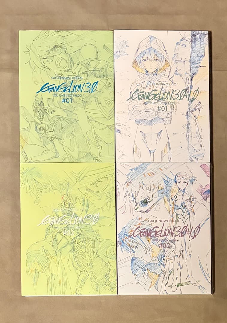 一部未開封 エヴァンゲリオン新劇場版 原画集 7冊全巻セット