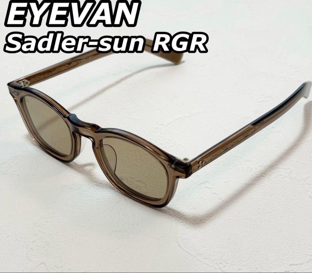 EYEVAN Sadler - SUN RGR クリアフレーム