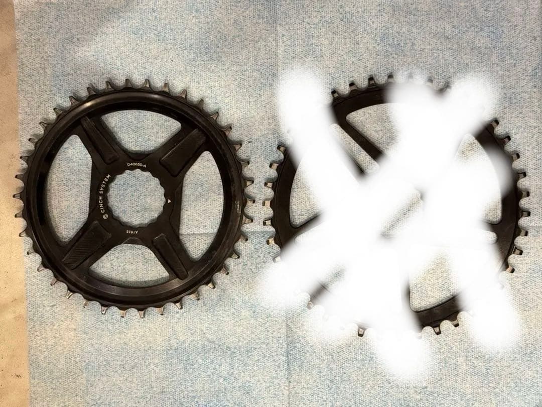 EASTON EA90 クランクセット 工具、BB、替えチェーンリング付き