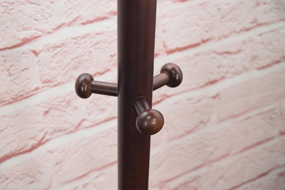 展示品 秋田木工 IDC大塚家具取扱 ハンガーラック コートスタンド 45