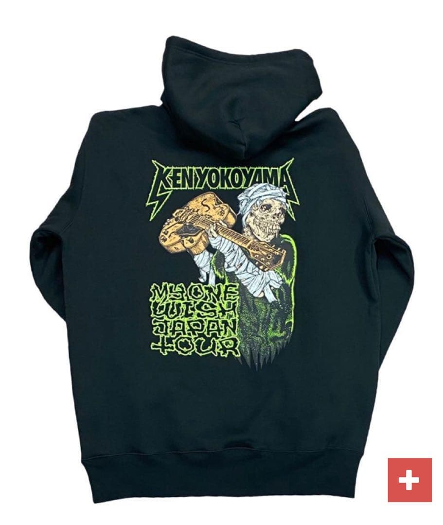 ケ*読様 新品 KenYokoyama パーカー 黒 XXL