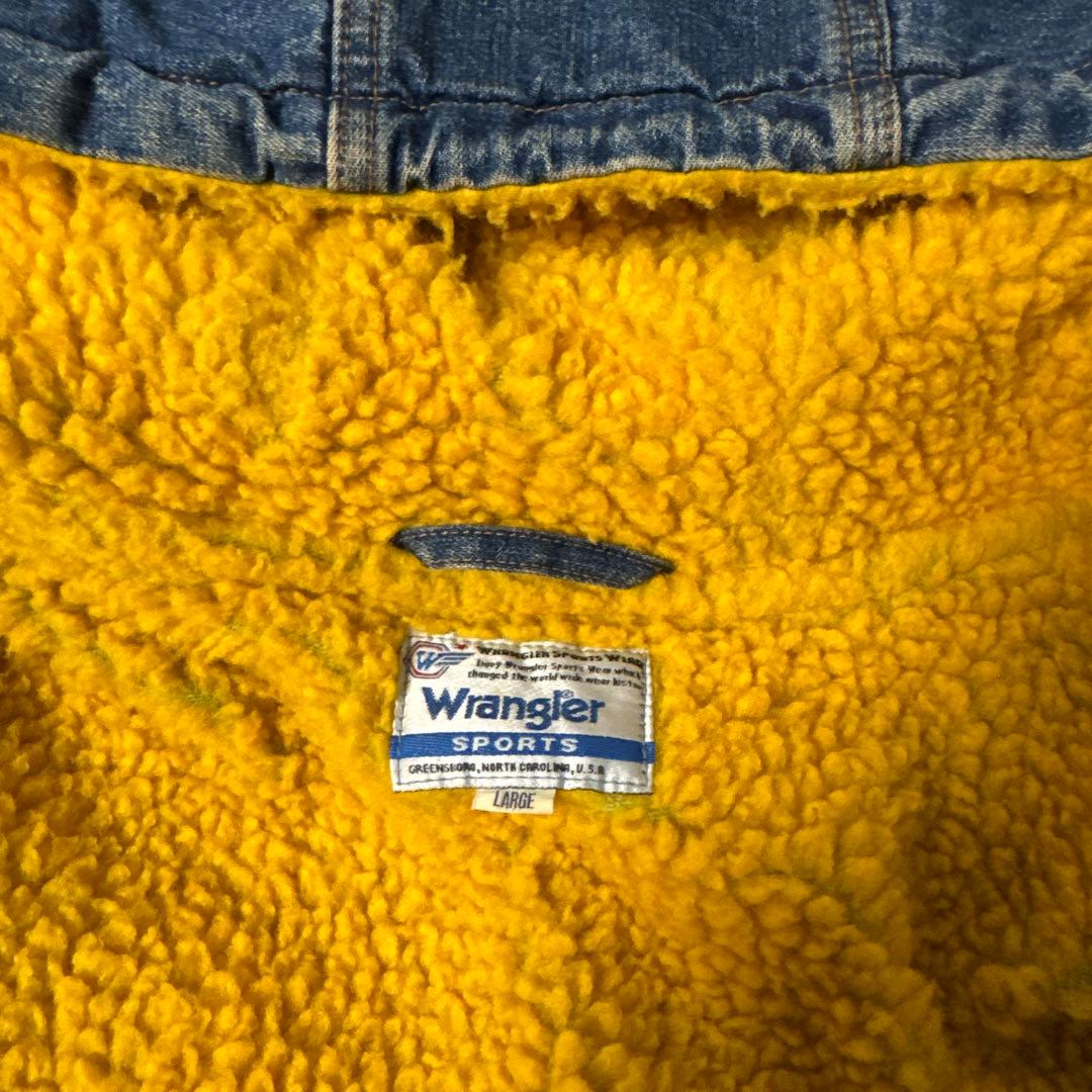 S*T様 ￼Wrangler sports 80s' ボア付きパーカー サイズL