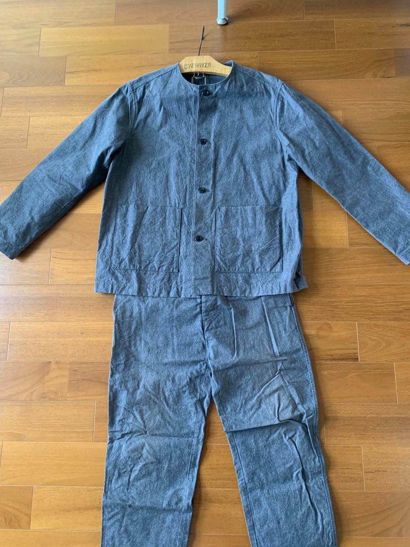 ネストローブ　コンフェクト　馬布ホースクロスノーカラージャケット セットアップ