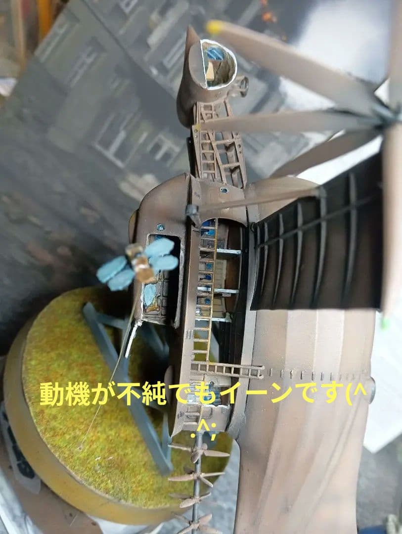 「船長とお呼び！！」タイガーモス　カットモデル！？(｀・ω・´)ゞ