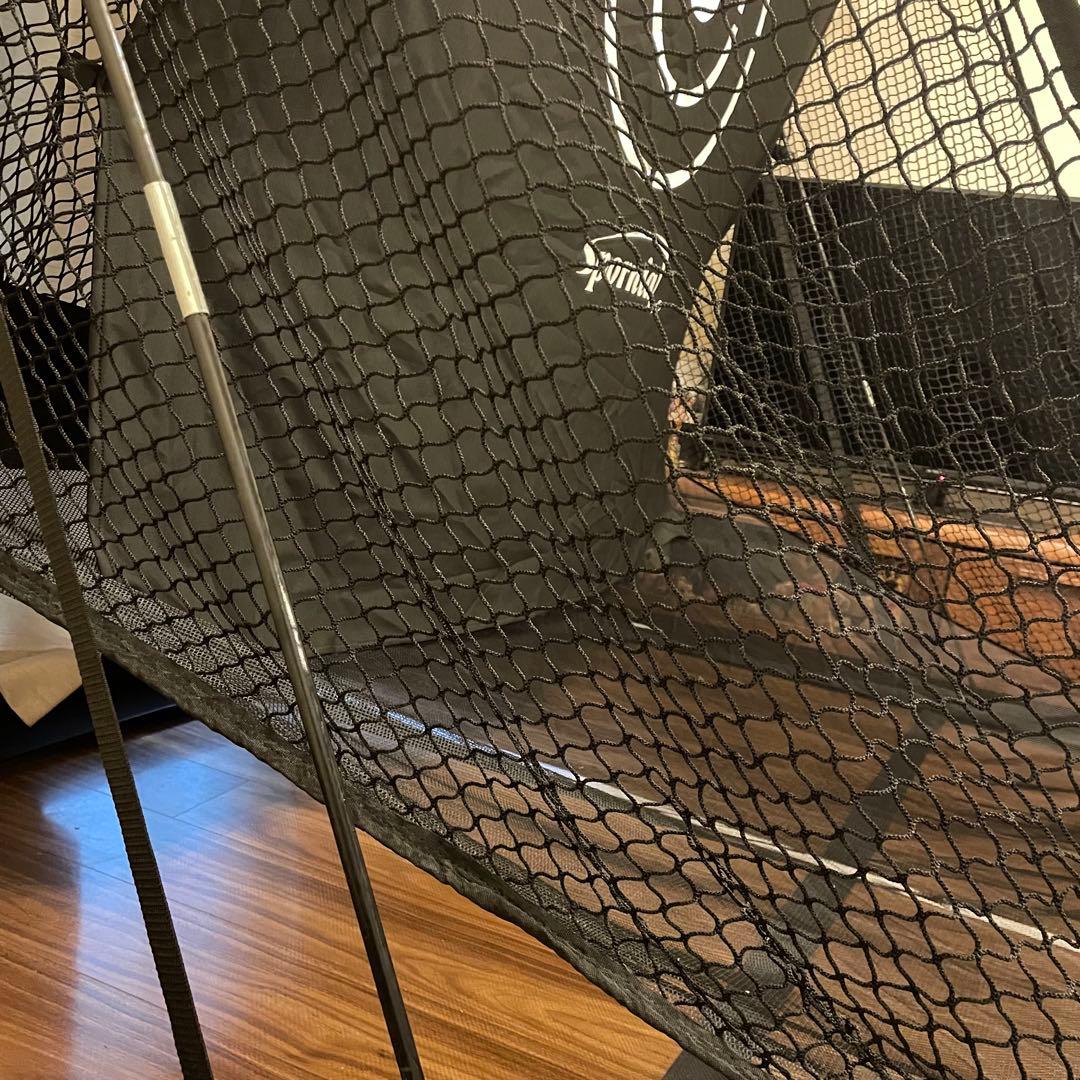 ゴルフ練習ネット自動返球構造 簡単設置 レギュラーサイズ spornia