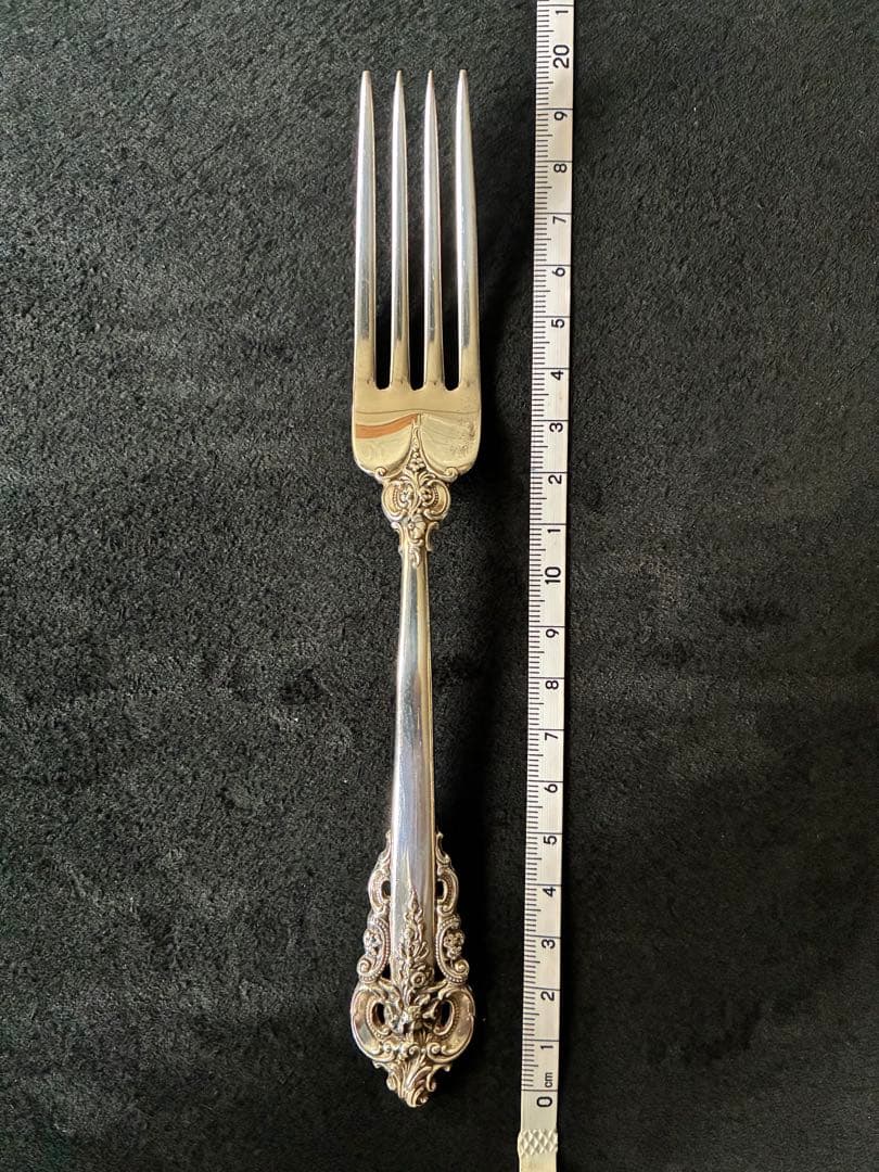 わ*ん様 【グランバロック】スターリングシルバー　カトラリー4本セット　★オーク