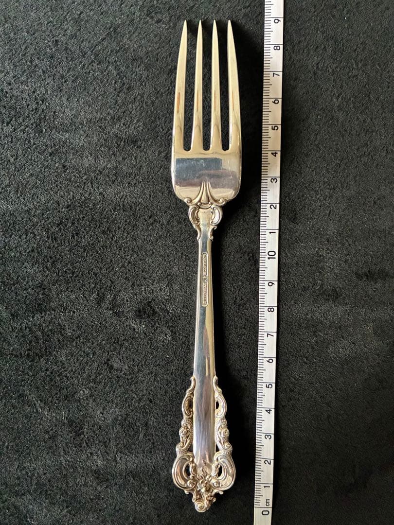 わ*ん様 【グランバロック】スターリングシルバー　カトラリー4本セット　★オーク